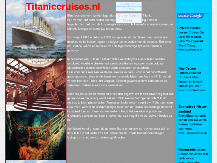 www.titaniccruises.nl