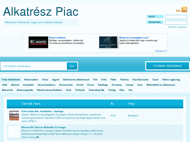 www.alkatreszpiac.com