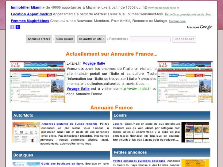 www.annuairefrance.info