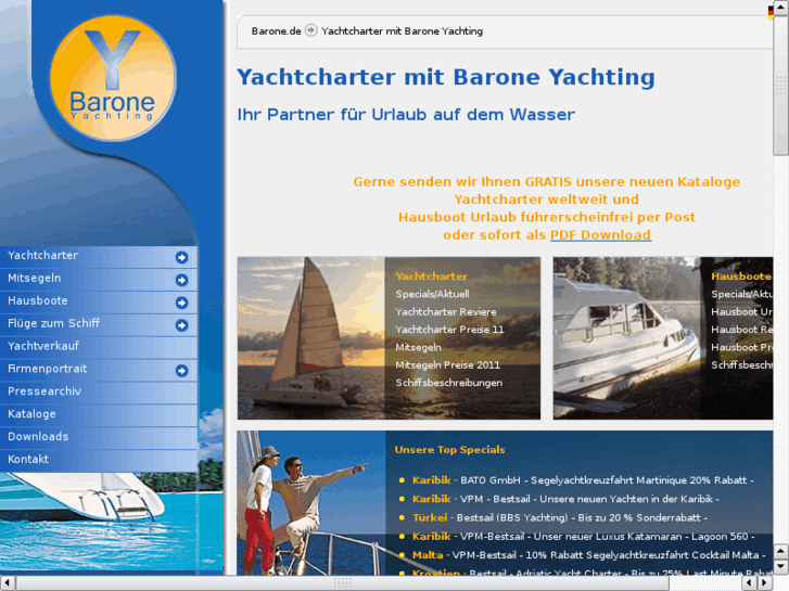 www.barone-yachtcharter.com