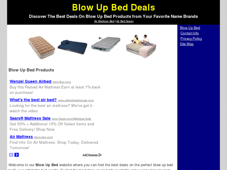 www.blowupbed.org