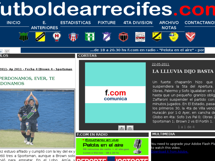 www.futboldearrecifes.com