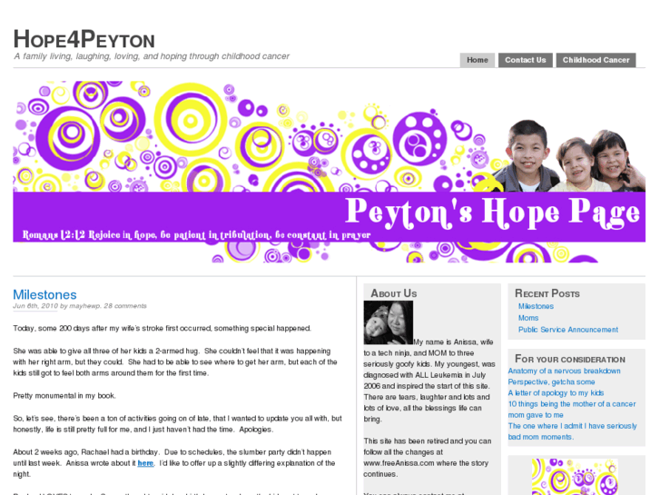 www.hope4peyton.org
