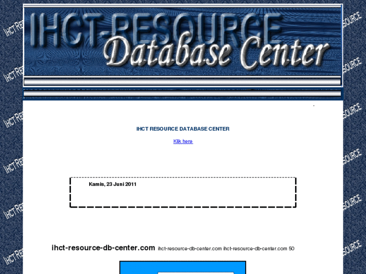 www.ihct-resource-db-center.com