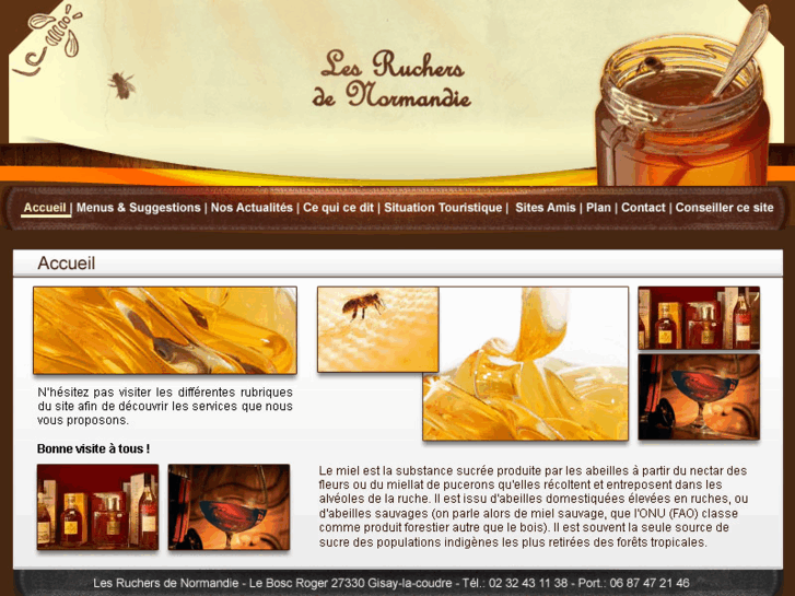 www.les-ruchers-de-normandie.com