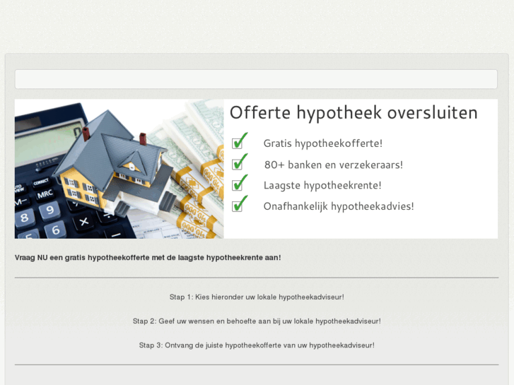 www.offerte-hypotheekoversluiten.net