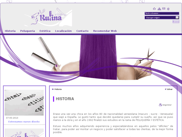 www.peluqueriarufina.es