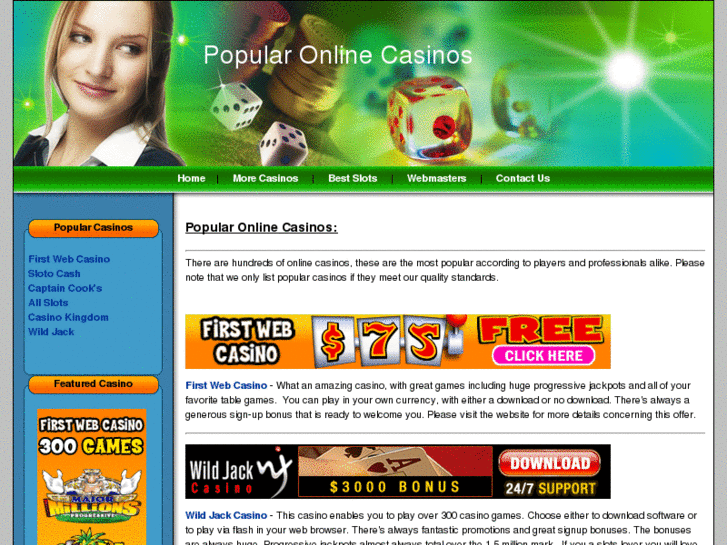 www.popularonlinecasinos.net