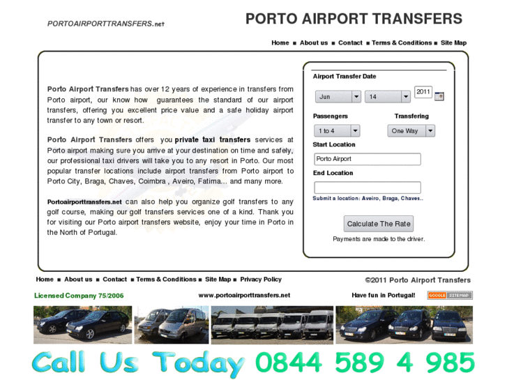 www.portoairporttransfers.net