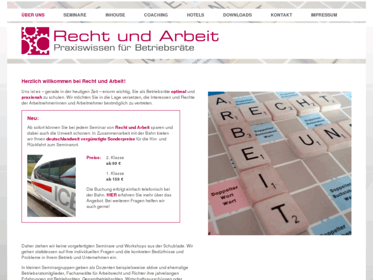 www.rechtundarbeit.net