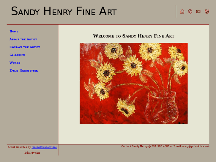 www.sandyhenryart.com