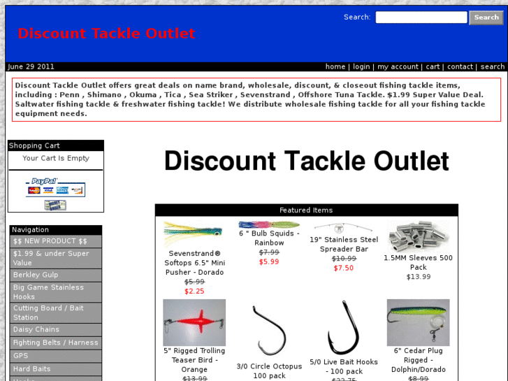 www.discounttackleoutlet.net