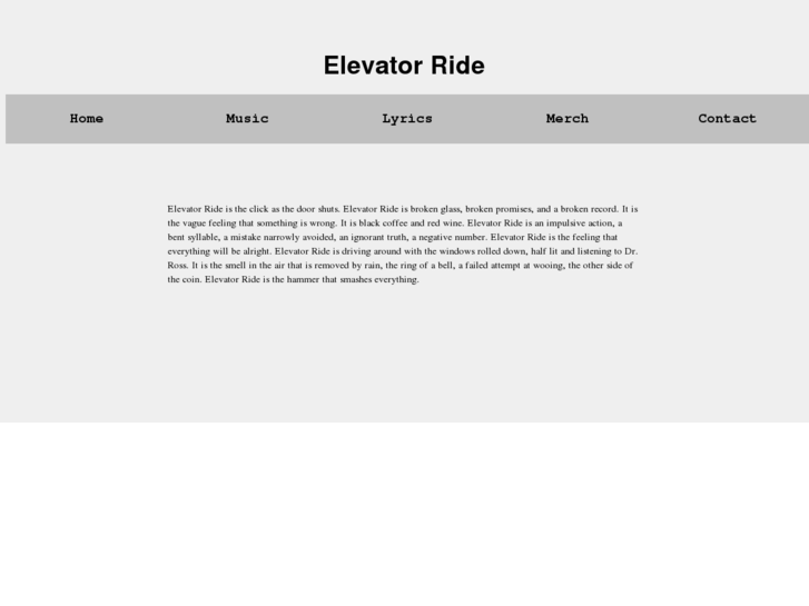 www.elevatorride.com