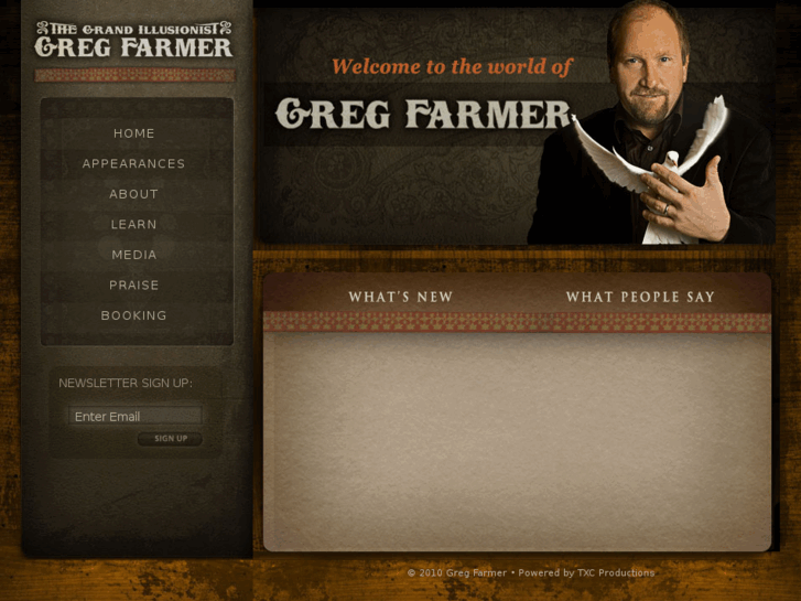 www.gregfarmermagic.com