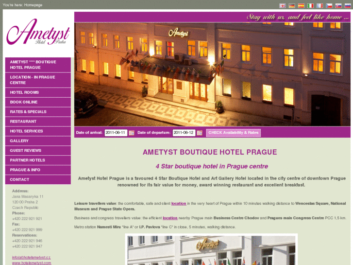 www.hotelametyst.com