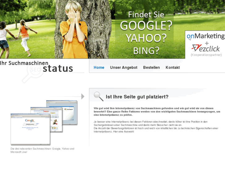 www.ihr-suchmaschinenstatus.de