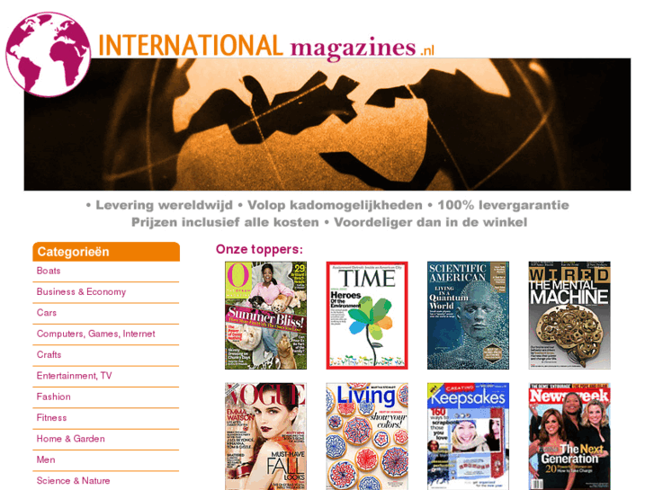 www.internationalmagazines.nl