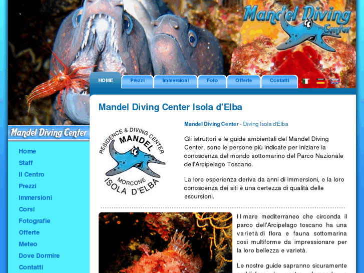 www.mandeldivingcenter.com