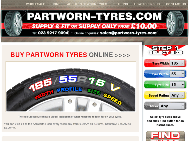 www.partworn-tyres.com