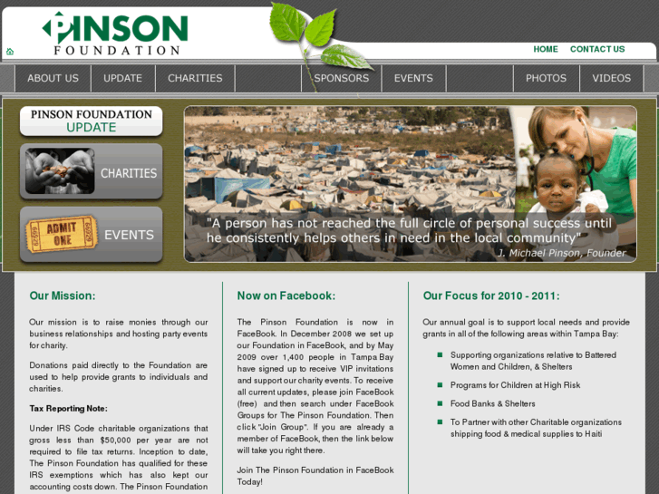 www.pinsonfoundation.com