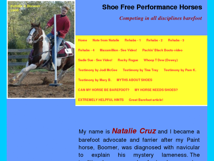 www.shoefreeperformancehorses.com