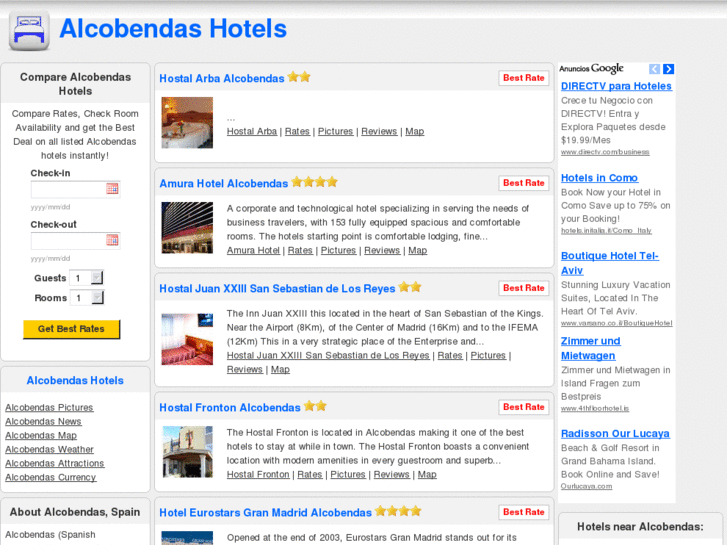 www.alcobendashotels.com