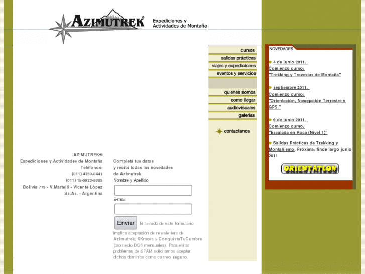 www.azimutrek.com.ar