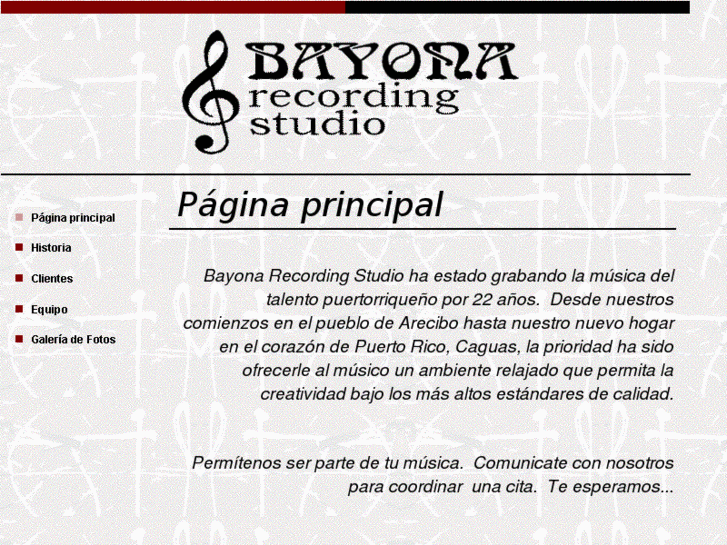 www.bayonarecordingstudio.com