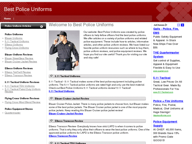 www.bestpoliceuniforms.com