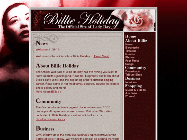 www.billieholiday.com