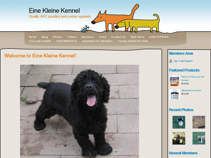 www.einekleinekennel.com