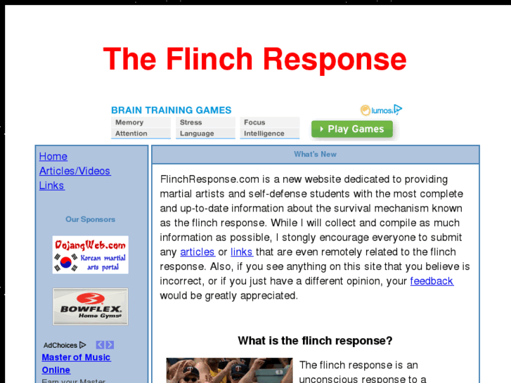 www.flinchresponse.com