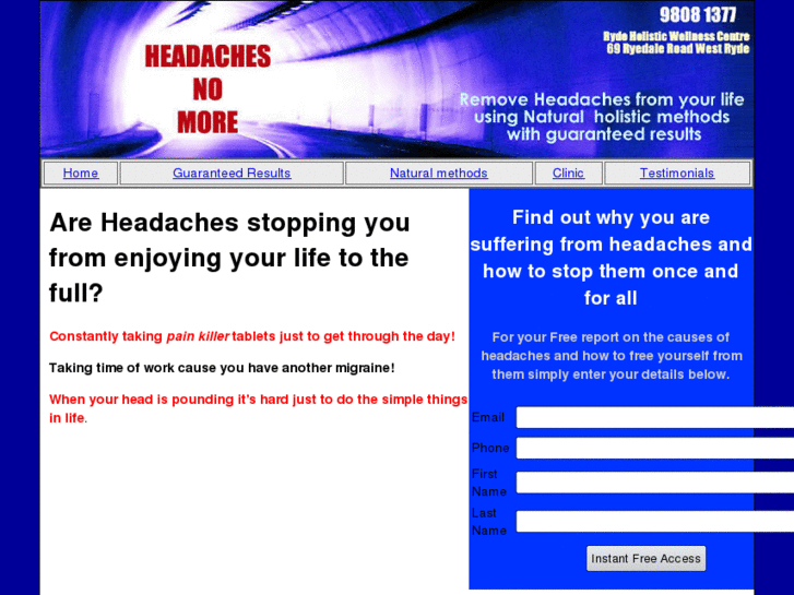 www.headachesnomore.com