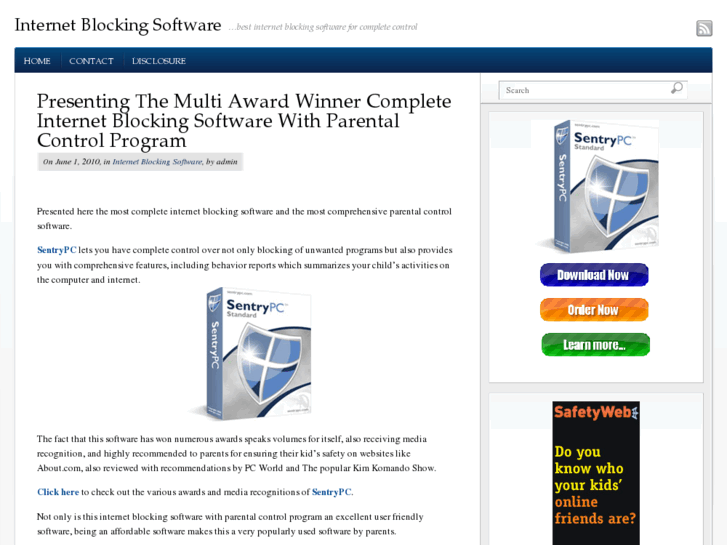 www.internetblockingsoftware.org