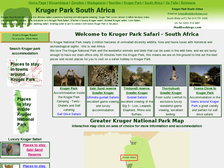 www.krugerbookings.com