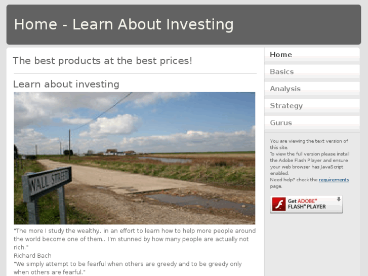 www.learnaboutinvesting.info