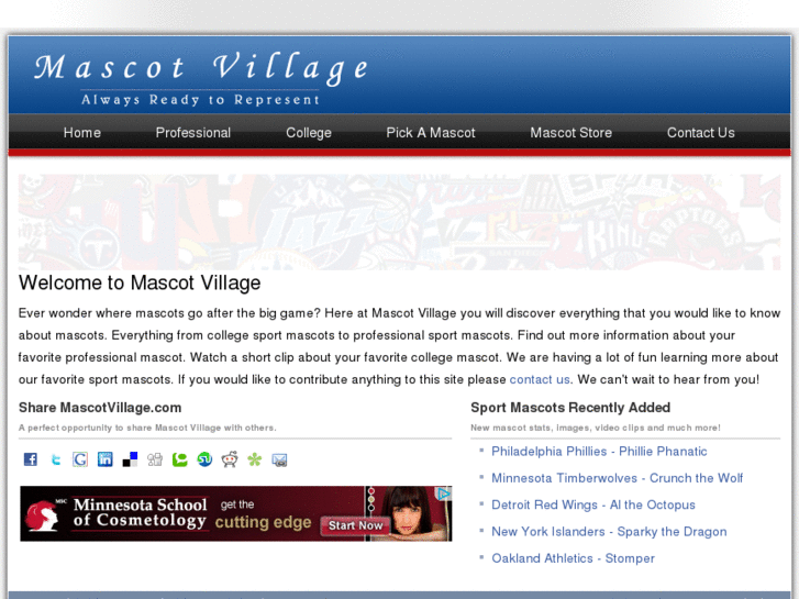 www.mascotvillage.com