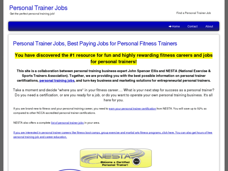 www.personal-trainer-jobs.info