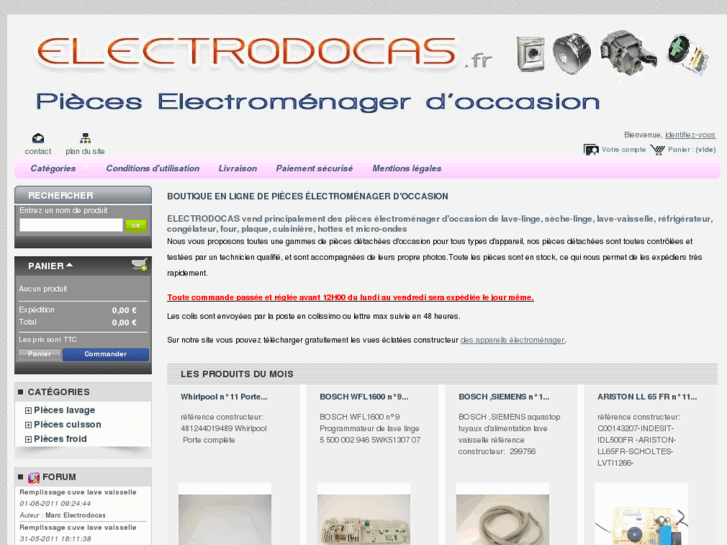 www.pieces-electromenager-occasion.fr