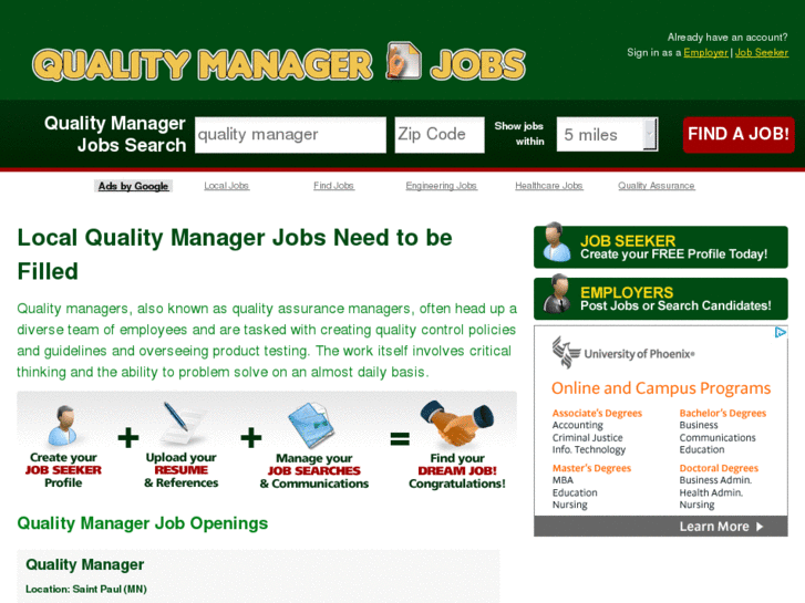 www.qualitymanagerjobs.org