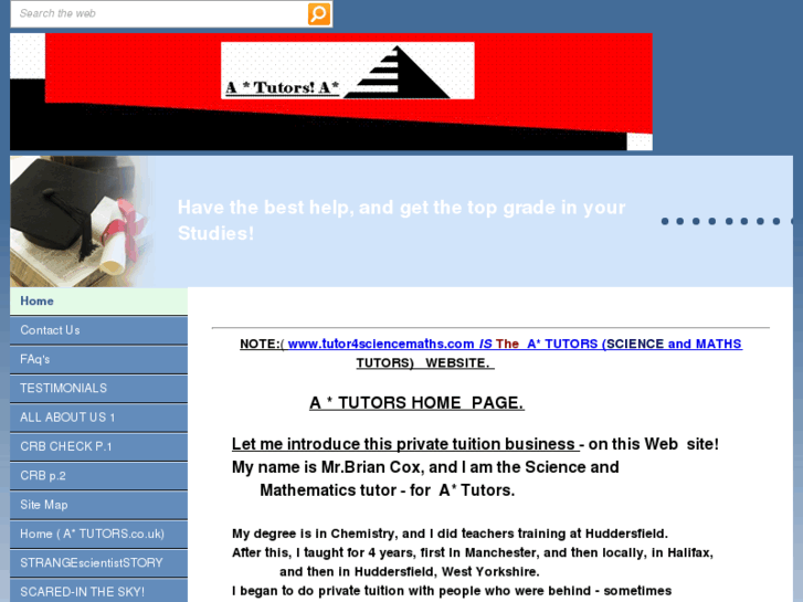 www.tutor4sciencemaths.com