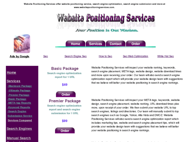 www.websitepositioningservices.com