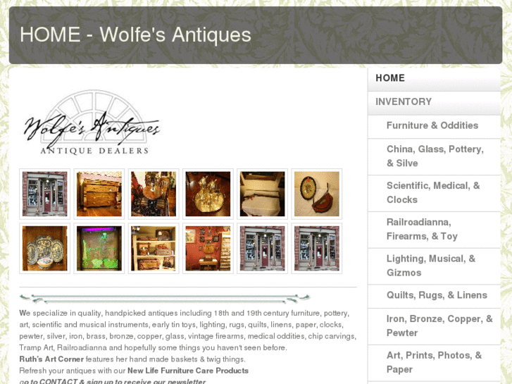 www.wolfesantiques.com