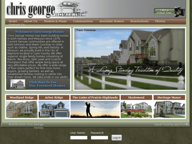 www.chrisgeorgenewhomes.com