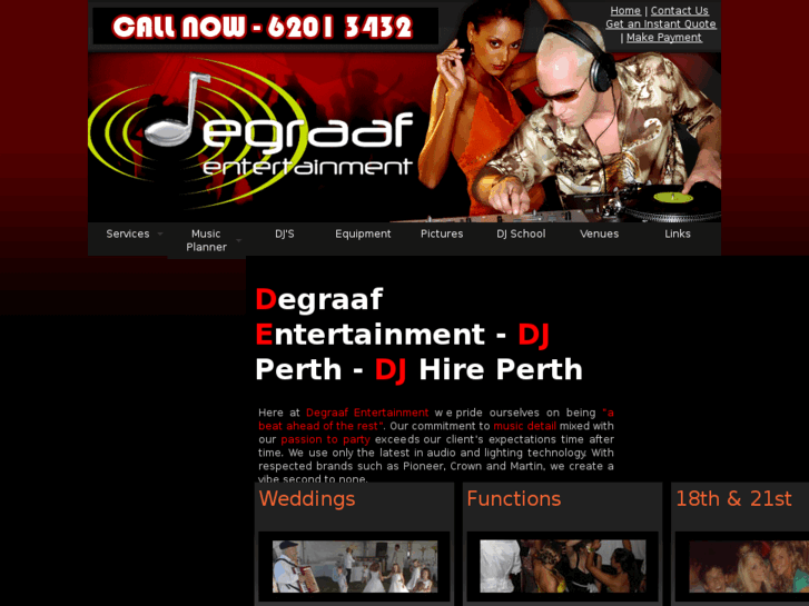 www.degraafentertainment.com