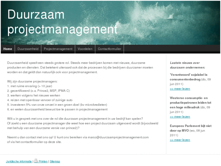 www.duurzaamprojectmanagement.com