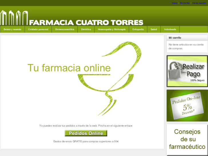 www.farmaciacuatrotorres.com