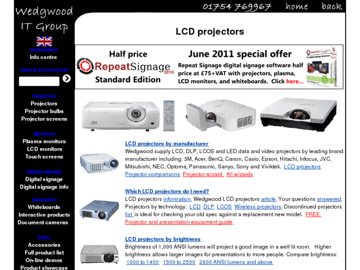 www.lcdprojectors.co.uk