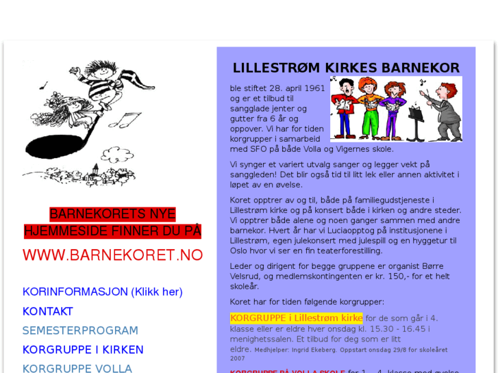 www.lillestrom-kirkes-barnekor.com