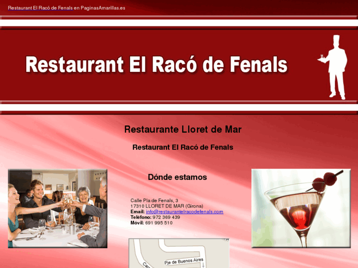 www.restaurantelracodefenals.com